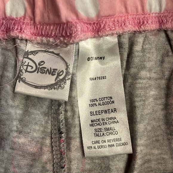 Disney Minnie Mouse Sleep pants. Pink and grey - Picture 4 of 4